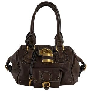Chloe Leather Paddington Shoulder Bag